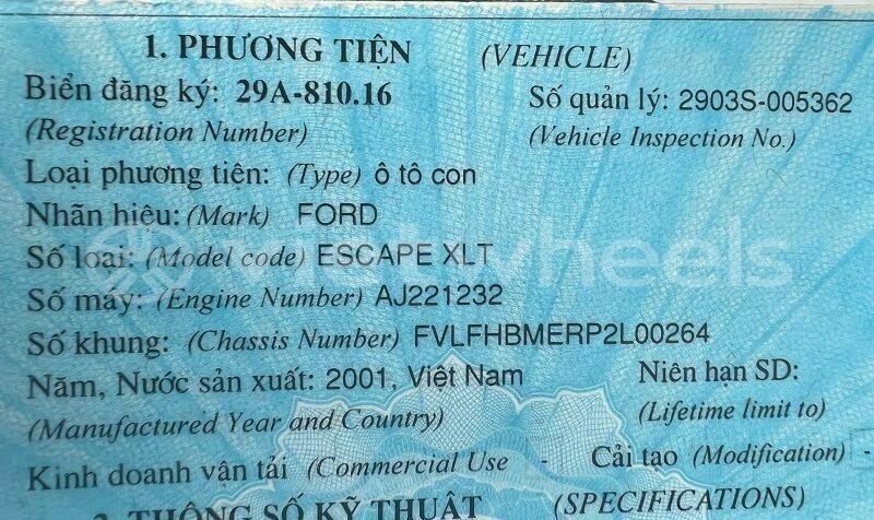 Big with watermark ford escape hanoi saigon 39541