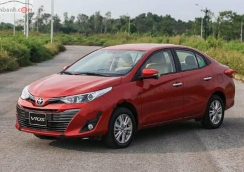 Big toyota vios 1 5g cvt an giang huyen an phu 1345