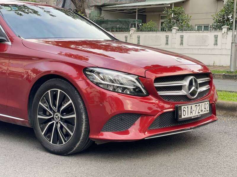 Big mercedes c200 an giang huyen an phu 2631