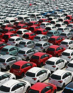 Thumb demand vs supply of cars in vietnam